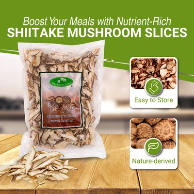 Mushroom House Dried Shiitake Mushroom Slices
